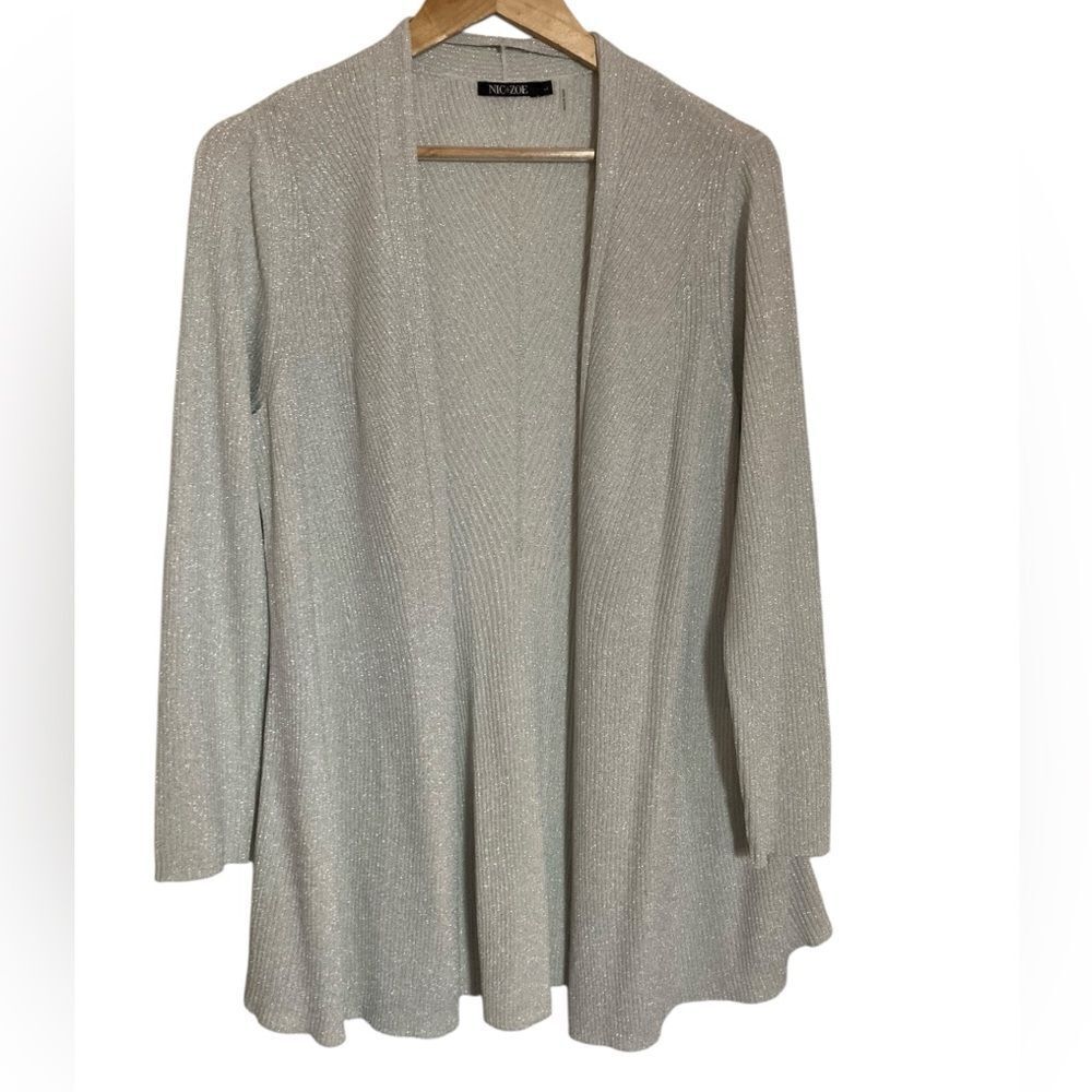 Nic + Zoe Cardigan Sweater Woman’s Size L